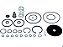 Jogo Reparo Valvula Distribuidora Mercedes 1721/LS1935/LS1941/LS2635/O400 (0024306581) - Imagem 1