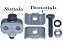 Abrac P/2 Tubos Injetores Completo Volks TODOS MWM 229/4/6 SERIE 10(X-10) (03873107) - Imagem 1
