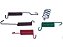 Jogo Molas Sapatas Freio Tras.(5 Molas) Mercedes SPRINTER 310D (0004230092) - Imagem 1