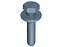Paraf Sext.C/Arruela M10X45X1,5 8.8 Rt DIVERSOS (517280) - Imagem 1