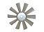 Helice 10 Pas 34M/Di-182MM /De-195MM Plas Mercedes L1313/1513/2013/2213/OF/OH/362/O352 D/E- (3442057106) - Imagem 1