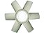 Helice Plastico S/ Visco 6 PaS/ 6 Furos. Para Sca 113 (1321876) - Imagem 1