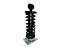 Amortecedor Traseiro Cabine 310MM -So Serve Na Cab. Mercedes 1938S/1944S/AXOR 2035S/2040S/2540S/2834S (9583171903) - Imagem 1