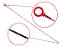 Vareta Nivel Oleo 1020MM Original Mercedes 370/1/URBANO/RS/RSD (3450100972) - Imagem 1