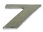 Emblema Numero 7 Cromado Mercedes AXOR/ATEGO (9438171814) - Imagem 1