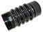 Mangueira Inter.85X200MM 5 Aneis Preta Mercedes OM447/INTERCOOLER (0005016182) - Imagem 1