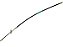 Cabo Freio Manual Esq.Traseiro (1040MM ) Mercedes L709E/710/912-ATE 98 (6884207185) - Imagem 1