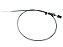Cabo Estrangulador-1459MM -Botao Preto Mercedes 912/LO814/LO812/OF809/OF812/LN710/LO710 (6883007532) - Imagem 1