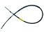 Cabo Freio Mao LE (1.558MM ) Volks 680/690/690P/690S/790S/7110S (T06609701) - Imagem 1