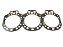 Junta Do Cabecote 3ºcilindro Mercedes OM355/0364/0371/1929/1932/1933 (3450160120) - Imagem 1