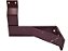 Suporte Lant.Traseiro LD C/ Suporte De Placa Mercedes 608 D/1113/1518 (3445400373) - Imagem 1