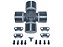 Cruzeta Cardan Diant Mercedes 1933/2638/2428/L/LS1632/1634/2638/2531/3 (0004103831) - Imagem 1