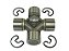Cruzeta Cardan 126.1M-Cast.41.2MM Mercedes L1218/1418/1620/1720/LK1620/1651-1215C (0004102731) - Imagem 1