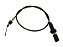 Cabo Marcha Lenta Botao Preto(1015MM ) Mercedes OF1618/1620 (3823007132) - Imagem 1