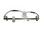 Maquina Vidro Mecan Pino Longo Esq Mercedes ATEGO/AXOR (9737200146) - Imagem 1
