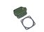 Cabecote Compressor-Ar-94MM 1ª Linha Mercedes OM352 TODOS E OM-366 (3521300319) - Imagem 1