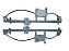 Maquina Vidro EleTraseiro LD ir.S/ Motor(P Moto Mercedes ATEGO/AXOR/ACTROS/1938-S(P/MOTOR BOSCH) (9737200446) - Imagem 1