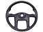 Volante Esportivo(445MM )Preto/Prata Volks TODOS EXCETO ONIBUS MOTOR DIANTEIRO (2RD415651B) - Imagem 1