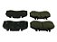 Pastilha Freio Diant. Mercedes L-709/912/1214/715C/EUROCARGO/IVECO (6884203020) - Imagem 1