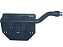 Superior Paralama Traseiro Esq.(Simples)Curva 115MM Para Sca R124/T124/T94 (1457885) - Imagem 1