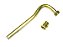 Tubo Curvo/Cachim.C/ Conex/Porca Turbina Ver Mercedes 352/352A/1113/1513/2013/2213 (3441807623) - Imagem 1