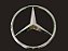 Estrela/Grade Cromada 200MM /C/ Parafuso Mercedes L-709/912/608 (4068100018) - Imagem 1