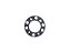 Calota Da Roda Dianteiro 10 Furos (Cinza) Volks VOLKS/MBB/FORD TODOS C/10 FUROS (2RH601151) - Imagem 1