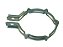 Abracadeira Escape 150X150X35 Galvanizada Volvo FH/NH/FM (1629499) - Imagem 1