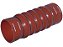Mangueira Intercooler Silic.Vermelho(70X200)6 Mercedes 709/912/914 (6705280582) - Imagem 1