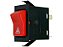 Interruptor Luz Advertencia 24 Volts Mercedes L1618/1620/21/1218/1418 (6965457114) - Imagem 1
