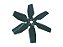Helice 6 Pas-Furo 34Mm-Rebitada-Chapa Mercedes L1313/1513/2013/2213/OF/OH/362/OM366- (3522052306) - Imagem 1