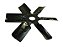 Helice Motor(6 Pas)Mwm Chapa Volks 690S/790S/680/7110 (T06121303D) - Imagem 1