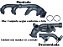 Conjunto Coletor Escape(2 Partes) Mercedes L1418/1618(MOTOR-366-TODOS)1621/1720/172 (3661400209) - Imagem 1