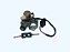 Trava Direcao Completo 12Volts C/ Cilindro C Rabi Mercedes LN914/L1616/20/21/1218/1418/1723/1414/16 (6824627030) - Imagem 1
