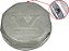Calota Roda(Cubo Oleo)C/ Furo-"Aluminio" Volvo N10/NL10/N12/NL12 (1606123) - Imagem 1