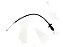 Cabo Comando Capo Ld.Esq.S/ Alavanca 363MM Mercedes HPN1618/1620/1621 (3848808459) - Imagem 1