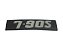 Emblema 790S Volks 7.90S (T07853687B) - Imagem 1