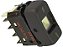 Tecla P/ Levantar Vidro EleTraseiro (24V)Preto Mercedes 1935/1630 (3845457114) - Imagem 1