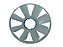 Helice Radiador Sem Visco Mercedes AXOR/457LA/ACTROS 501LA/2546/1855/2531/2 (0032054506) - Imagem 1