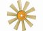Helice 10 Pas Furo 34MM -Plastica 490MM Mercedes L1313/1513/2013/2213/OF/OH/362/O352 D/E- (3522003523) - Imagem 1