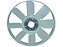 Helice S/ Visco(Simples)Plastico 8 PaS/ Com A Mercedes L1218/1620/1418R/1720/LK-1620/OM366LA/OF (3762007123) - Imagem 1