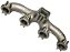 Coletor-Escape-Motor Mercedes 712/914/OF1417-ELETRONICO/O500/ATEGO/904 (9041401909) - Imagem 1