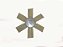Helice Vent./Plastico /6 Pas Comp.160M Furo Mercedes 608/708/709/812/912 (3142001223) - Imagem 1