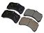 Pastilha Freio Traseiro 207,5X114X30 Mercedes ACTROS 2011... (0064201520) - Imagem 1