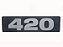 Emblema 420 Grade Para Sca SERIE 4 (1401229) - Imagem 1