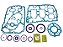 Jg.JuntaS/ Caixa Mudancas C/ Retentores E Ane Mercedes ZF 16S (1300/1600/1650/1900) 8S-1350 (1297298801) - Imagem 1
