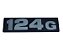 Letreiro 124G Frontal Para Sca SCANIA 124 (1365105) - Imagem 1