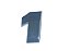 Emblema Numero 1 VW Injetado E Cromado Volks CONSTELLATION EURO V (511758) - Imagem 1