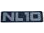 Emblema Nl10 Volvo NL10 (8120910) - Imagem 1