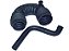 Mangueira Ar Turbina (Mangueira Fina Tipo S) Mercedes ACCELO 815/915/1016/1316 (9795200886) - Imagem 1